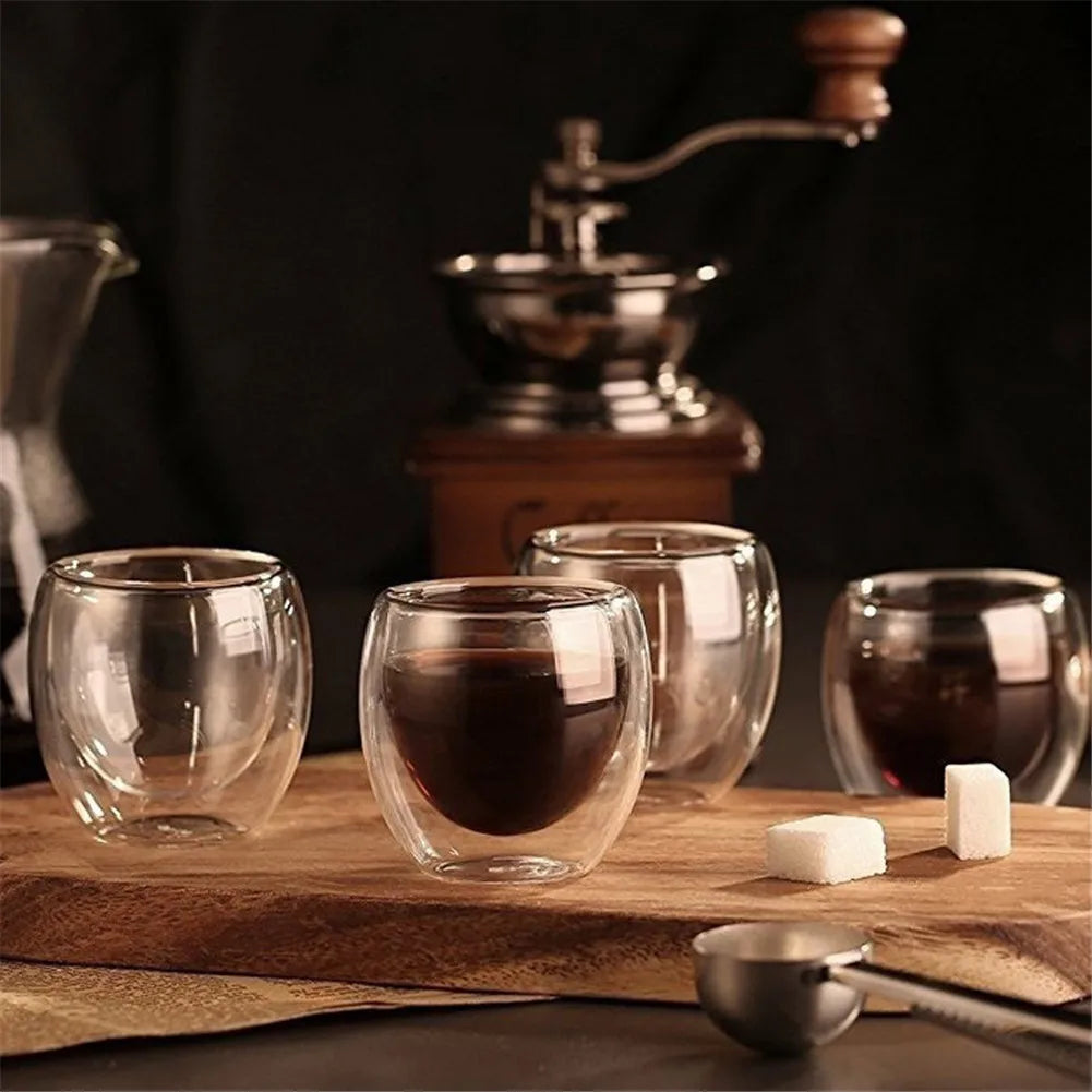 CloudNine Cups: Hand-Blown Double-Wall Glassware for a Moment of Zen