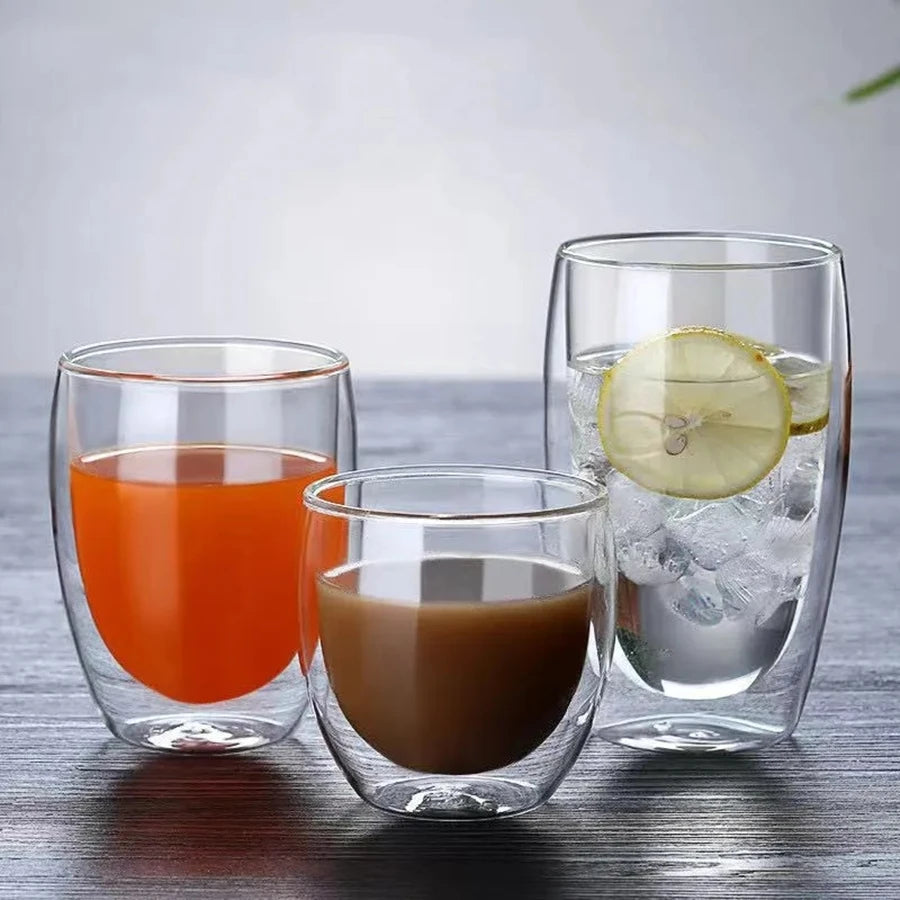 CloudNine Cups: Hand-Blown Double-Wall Glassware for a Moment of Zen