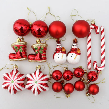 Décorations de sapin de Noël pour la maison, grand ensemble de pièce de décoration de noël