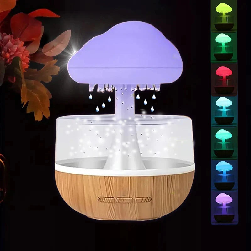 DreamDrizzle: The Colour-Changing Rain Cloud Humidifier for Peaceful Nights & Playful Days