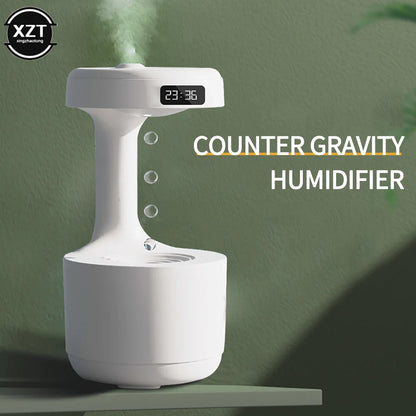 AuraFloat: The Levitating Humidifier with Purifying Light & Aromatherapy