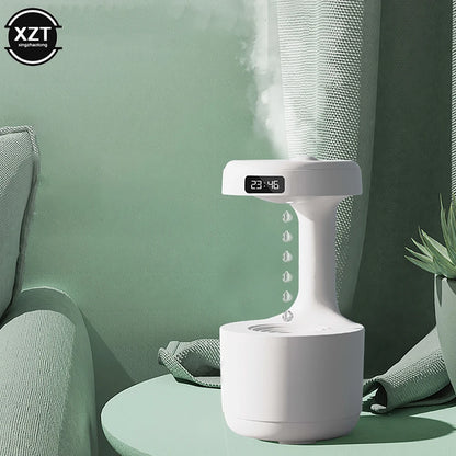 AuraFloat: The Levitating Humidifier with Purifying Light & Aromatherapy